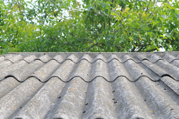 The roof is covered with slate