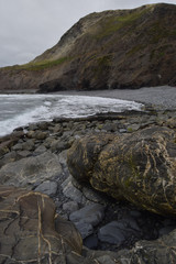 Rusey Beach and High Cliff Cornwall