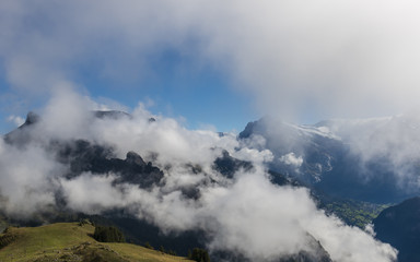 Mountains in Switserland Alps