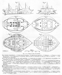 Fototapeta premium Livadia Steamship. Date: 1881
