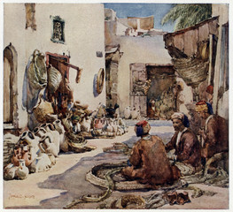 Basketmaking  Tunisia. Date: 1906