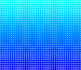 retro comic blue background raster gradient halftone vector