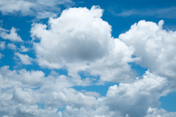 Naklejka na ściany i meble soft cloud with blue sky for backdrop background