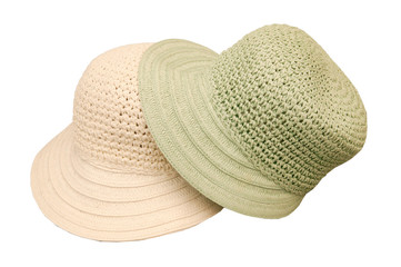 Still life of beautiful women huts,.headdress for the modern woman