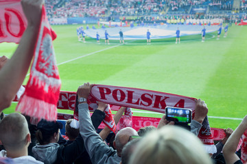 Polish soccer fans
