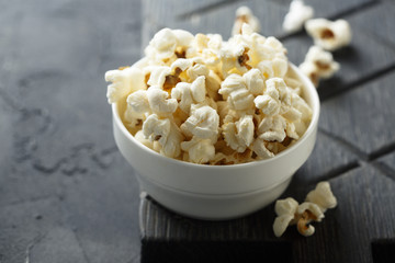 Homemade popcorn