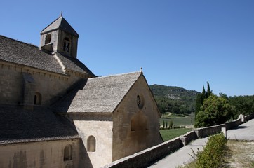 abbaye notre dame de S&eacute;nanque &agrave; Gordes dans le Vaucluse