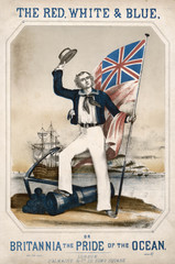 British Sailor - circa 1855. Date: circa 1855