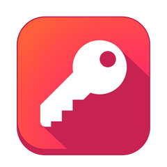 ikona z długim cieniem na tle zaokrąglonego kwadratu