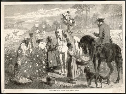 Slavery - North America. Date: 1864
