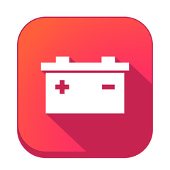 ikona z długim cieniem na tle zaokrąglonego kwadratu © vempireart