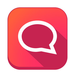 ikona z długim cieniem na tle zaokrąglonego kwadratu © vempireart