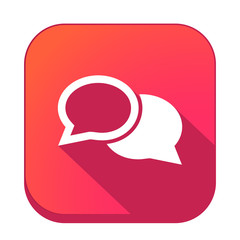 ikona z długim cieniem na tle zaokrąglonego kwadratu © vempireart