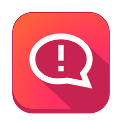 ikona z długim cieniem na tle zaokrąglonego kwadratu © vempireart