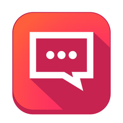 ikona z długim cieniem na tle zaokrąglonego kwadratu © vempireart