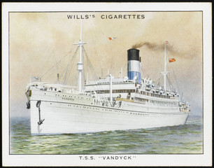 Vandyck Steamship. Date: 1921