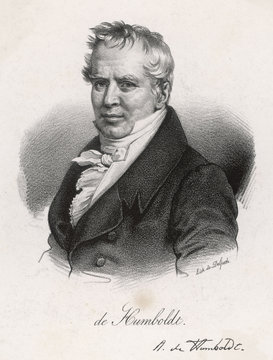 Humboldt - Delpech. Date: 1769 - 1859