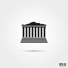 Acropolis temple Icon