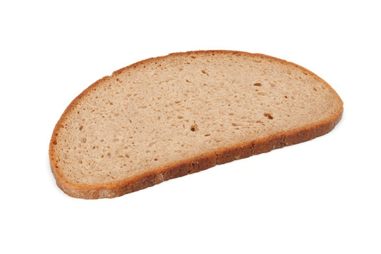 Whole wheat German Bread Slices with different toppings, like butter, jam and cheese, isolated on white Background - Cut Out