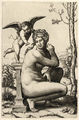 Aphrodite and Cupid © Archivist