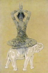 Female Type - Blue Idol. Date: 1913