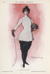 The Fencing Female 1907. Date: 1907