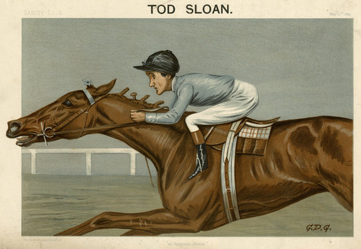 Tod Sloan   jockey  . Date: 1899