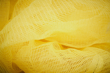 abstract yellow mesh