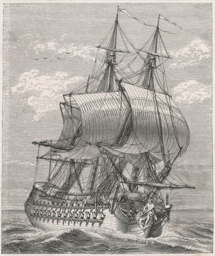 Hercule' Ship. Date: late 18th century
