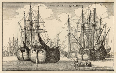 Dutch Trading Vessels. Date: 1647