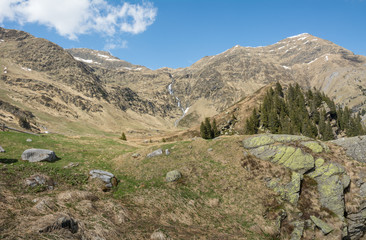 Fototapeta premium Racines Valley in South Tyrol, Italy.