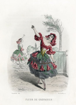 Grandville Pomegranate. Date: 1847