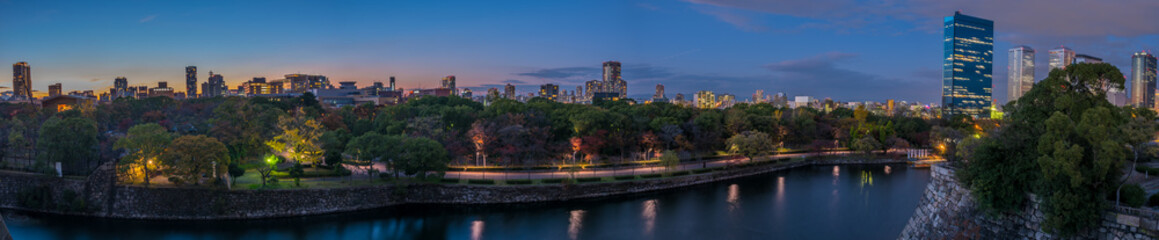 Obraz premium Osaka cityscape