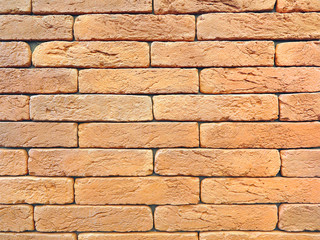 New red brick wall texture grunge background