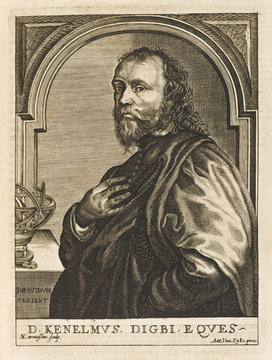 Sir Kenelm Digby - Larmess. Date: 1603 - 1665