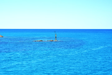 Little lighthouse in a sea of