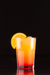 Секс на пляже - алкогольный котейль для меню