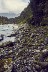 Gletscherbach Wanderroute