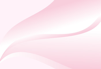 Pink abstract line curve and wavy background