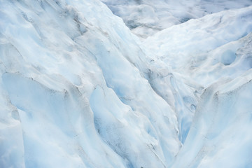 blaues Eis in Neuseeland