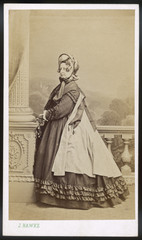 Costume Photo 1860s. Date: early 1860s
