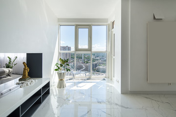 Hall in modern style