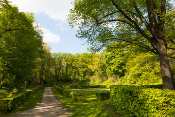 Park zur Erholung in München, Deutschland