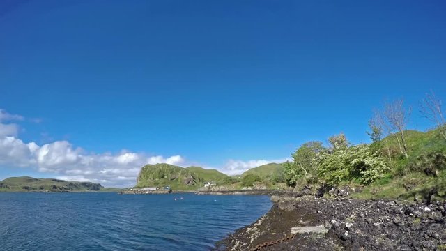 Time lapse of the shores between Gallanach and Oban