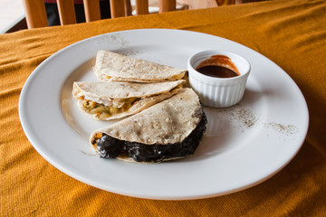 Mexican quesadillas