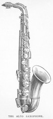Alto Saxophone. Date: 1897