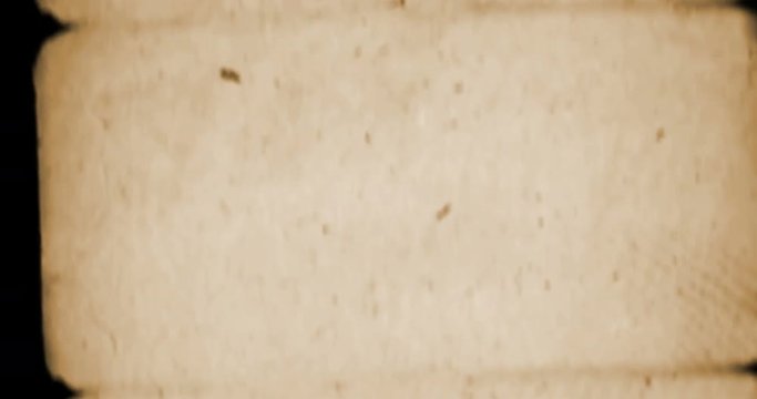 yellow vintage old grunge film strip frame, retro movie glitch effect
