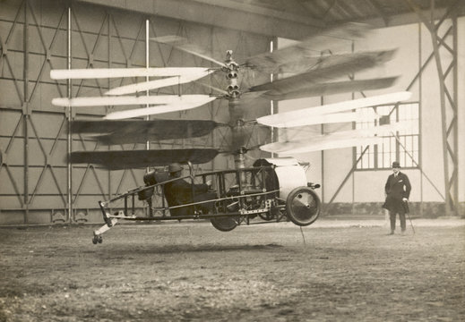 Pescara Helicopter 1922. Date: 1922
