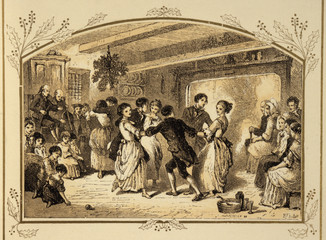 British Country Dance. Date: 18th century
