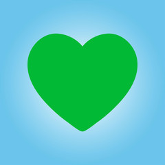 Valentine heart symbol. Sign of love. Enhance content rating.